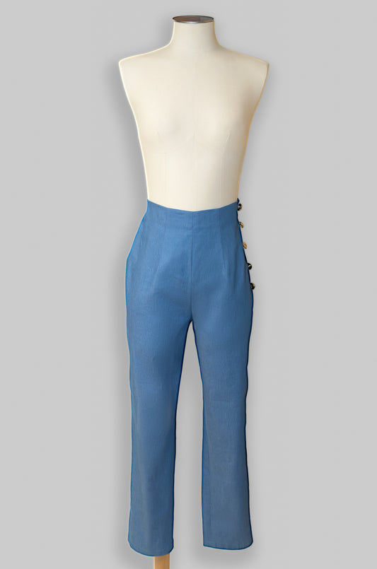Pantalon étroit bleu : Vesper
