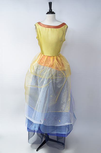 Robe longue en soie : Nérina