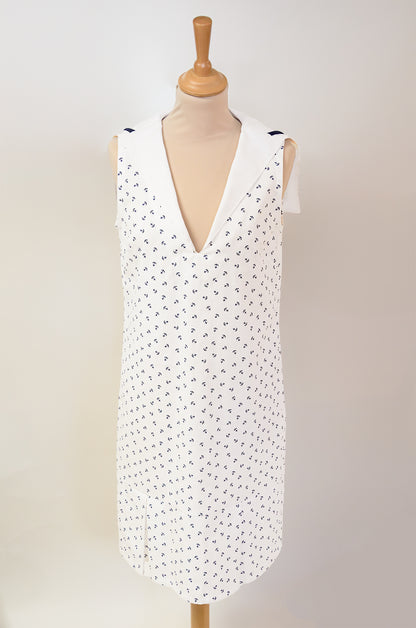 Robe marin en coton : Morgane