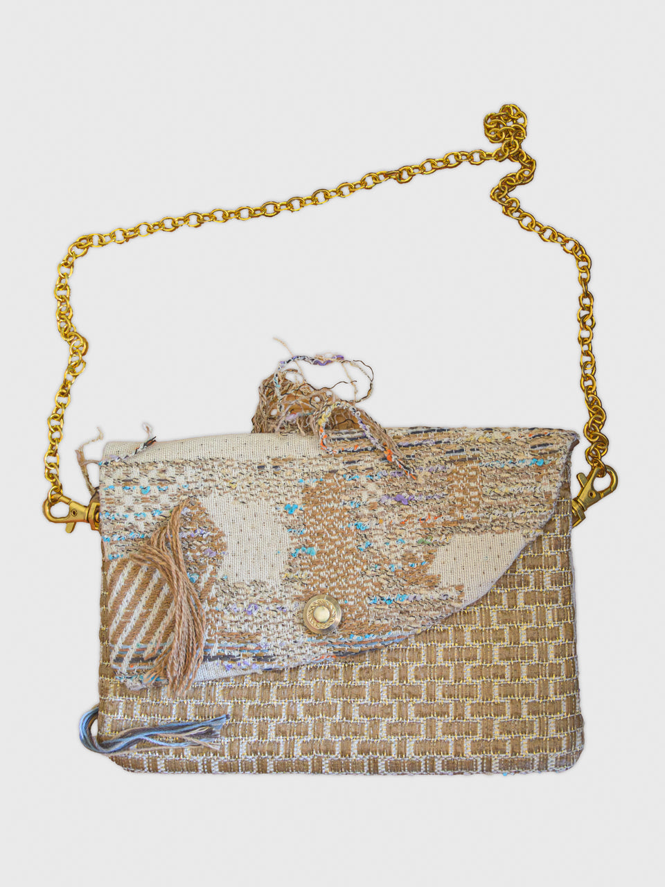 Pochette en tweed