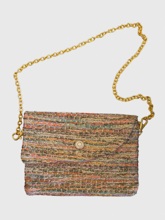 Pochette en tweed