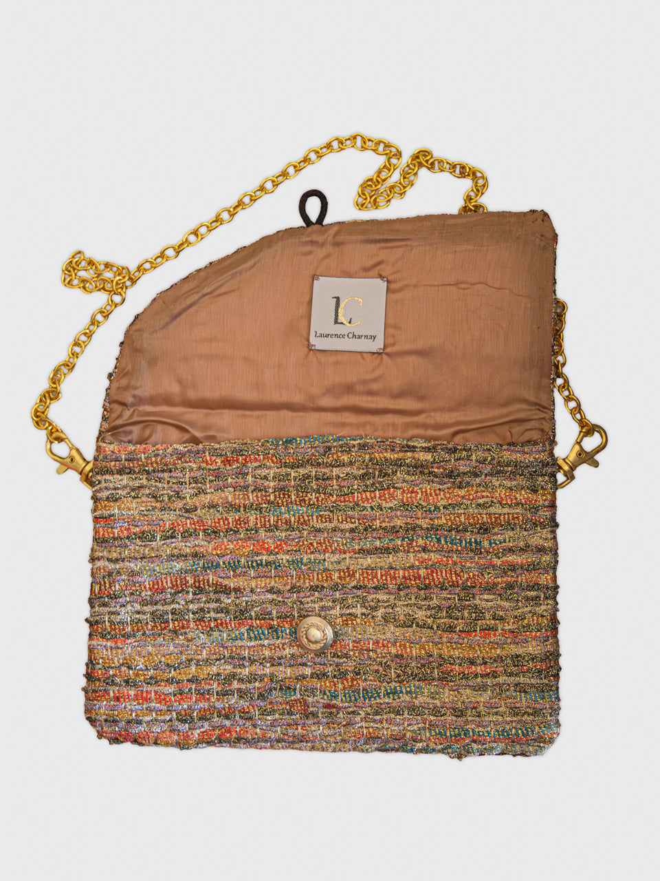 Pochette en tweed