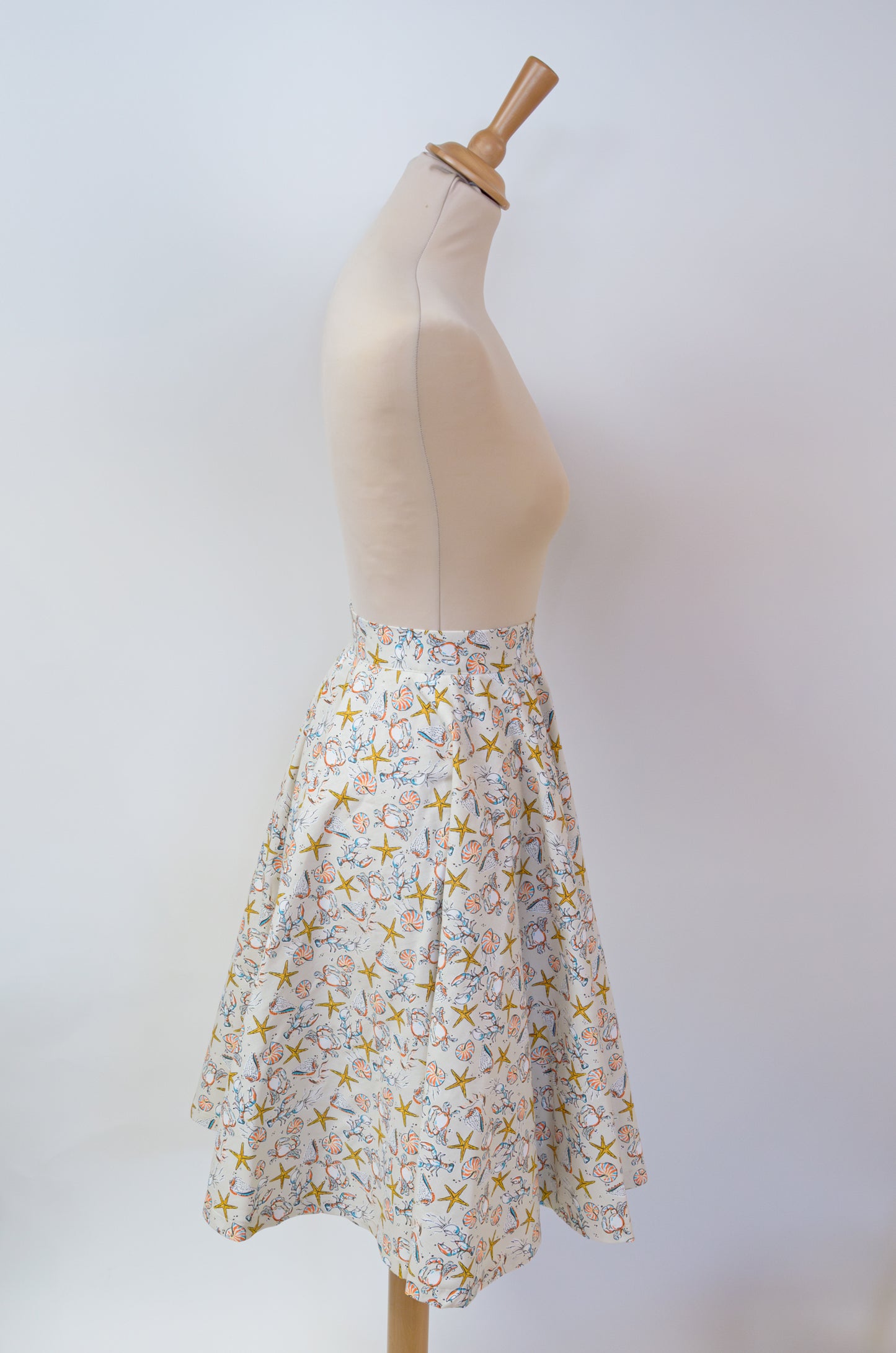 Jupe large en coton : Delphine
