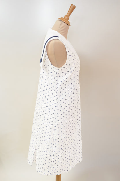 Robe marin en coton : Morgane