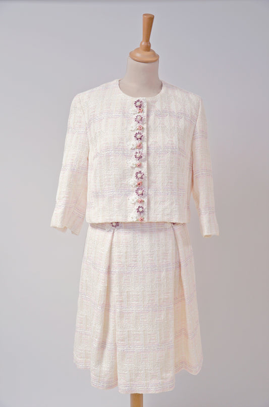 Tailleur en tweed Mila, vue de face