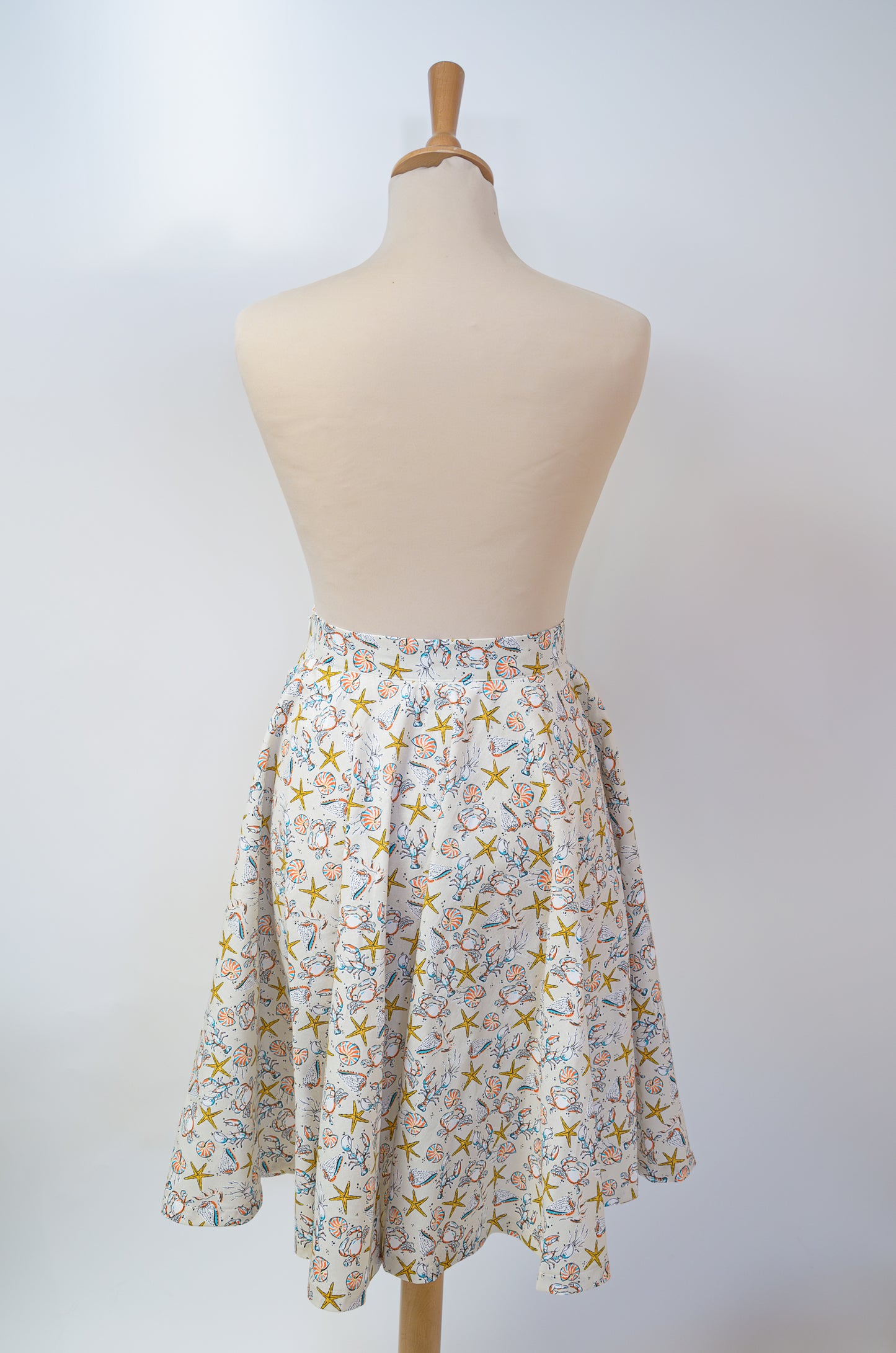 Jupe large en coton : Delphine