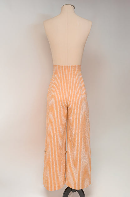 Pantalon large en seersucker : Gabriel