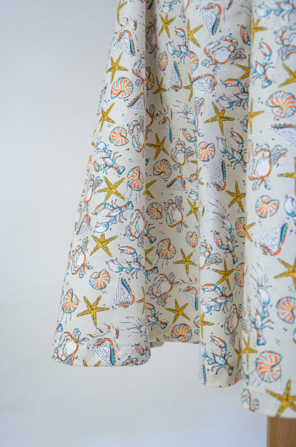 Jupe large en coton : Delphine