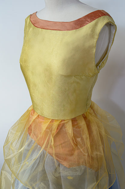 Robe longue en soie : Nérina
