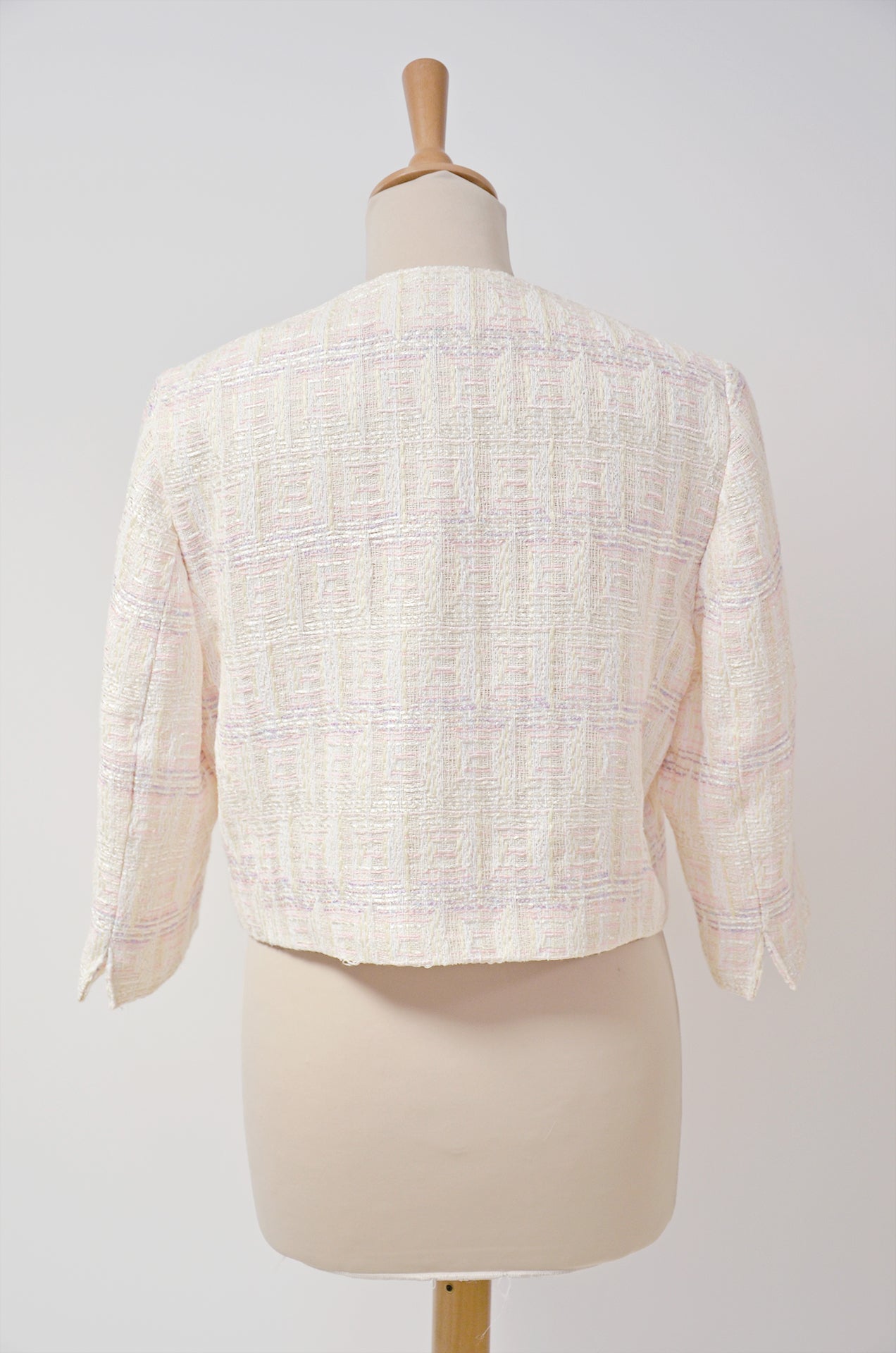 Veste courte en tweed : Mila