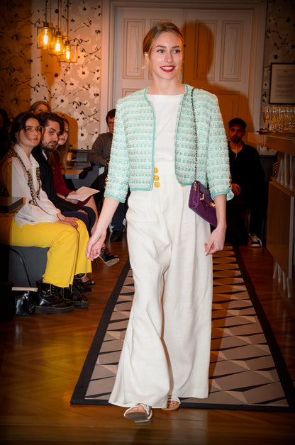 Veste en tweed : Nora