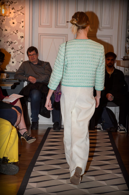 Veste en tweed : Nora