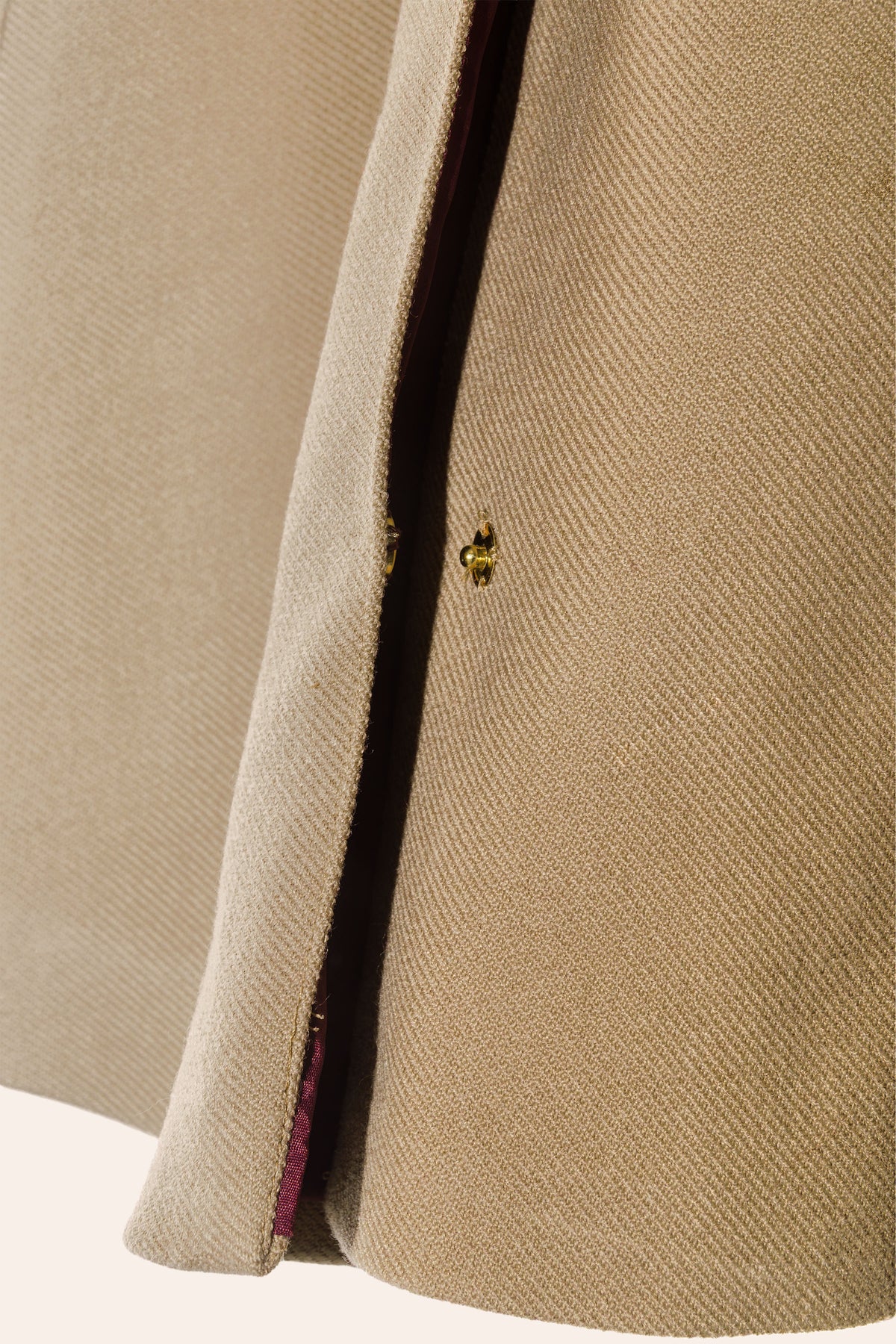 Cape en laine et tweed : Illari