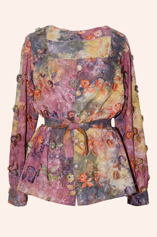 Chemisier en coton fleuri : Inti