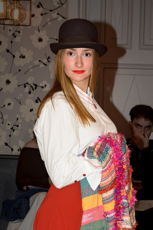 Chemisier en coton blanc : Amaru