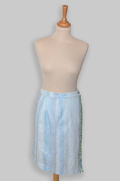 Jupe en tweed : Acqua