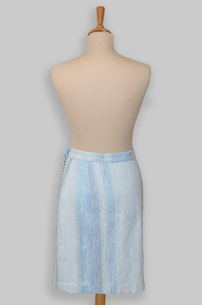 Jupe en tweed : Acqua