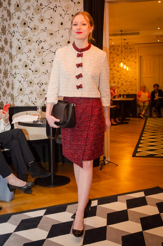 Jupe en tweed : Mathilde