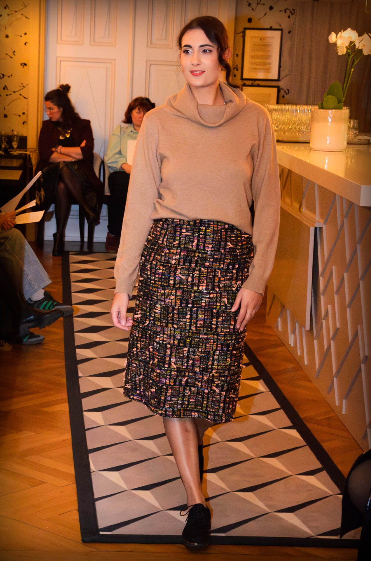 Jupe en tweed : Vega