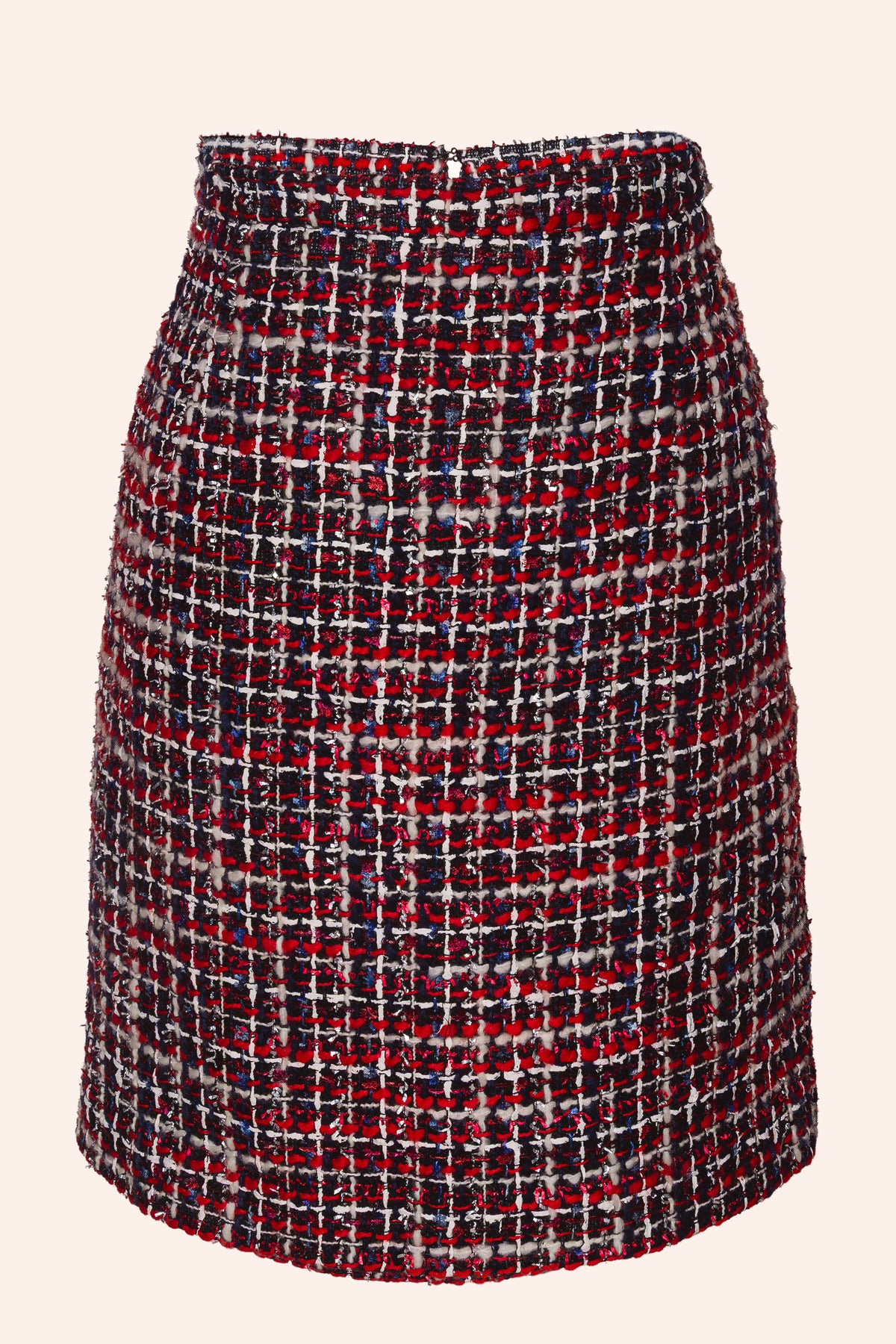Jupe en tweed rouge : Killa
