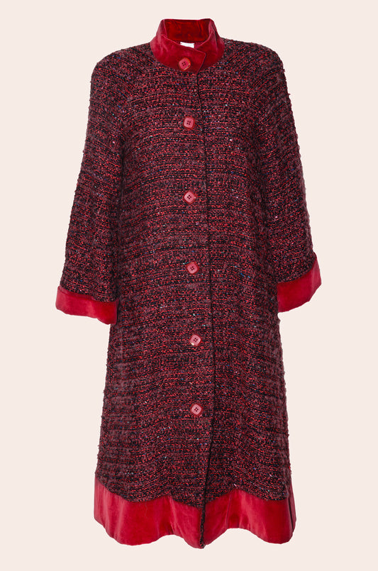 Manteau en tweed : Cosme