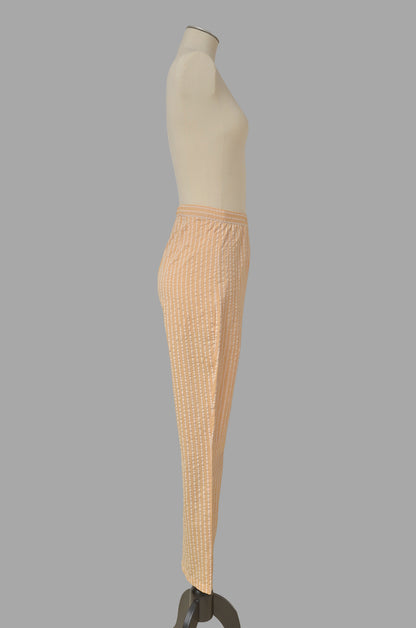 Pantalon étroit en seersucker : Giacomo