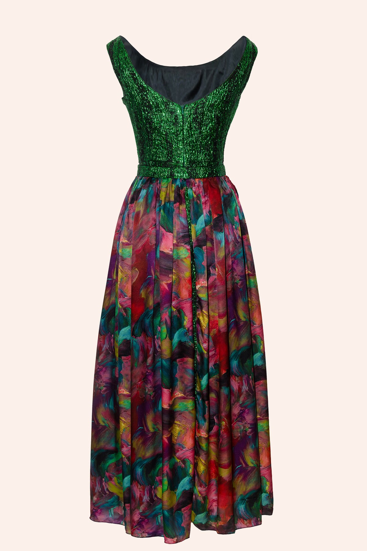 Robe de soirée en polyester : Esmeralda