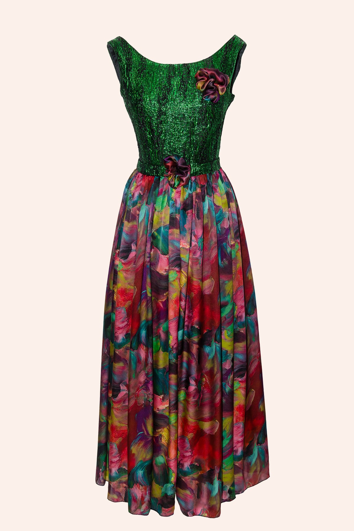 Robe de soirée en polyester : Esmeralda