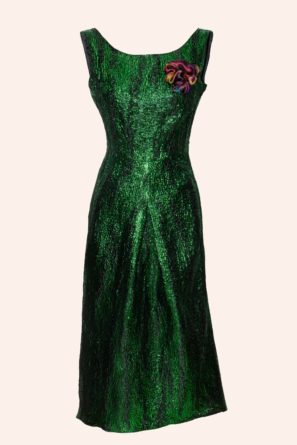 Robe fourreau en polyester : Esmeralda