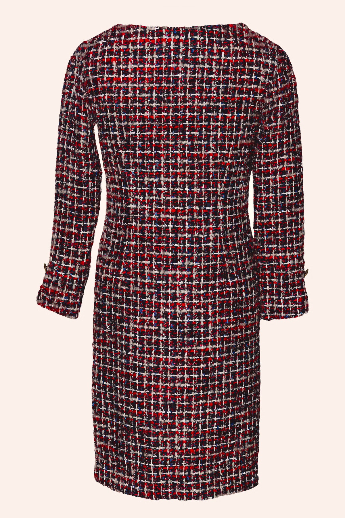 Robe en tweed rouge : Nieves