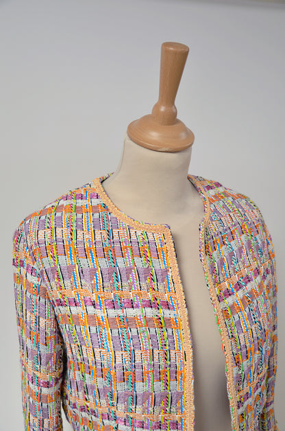 Veste courte en tweed : Alaïa
