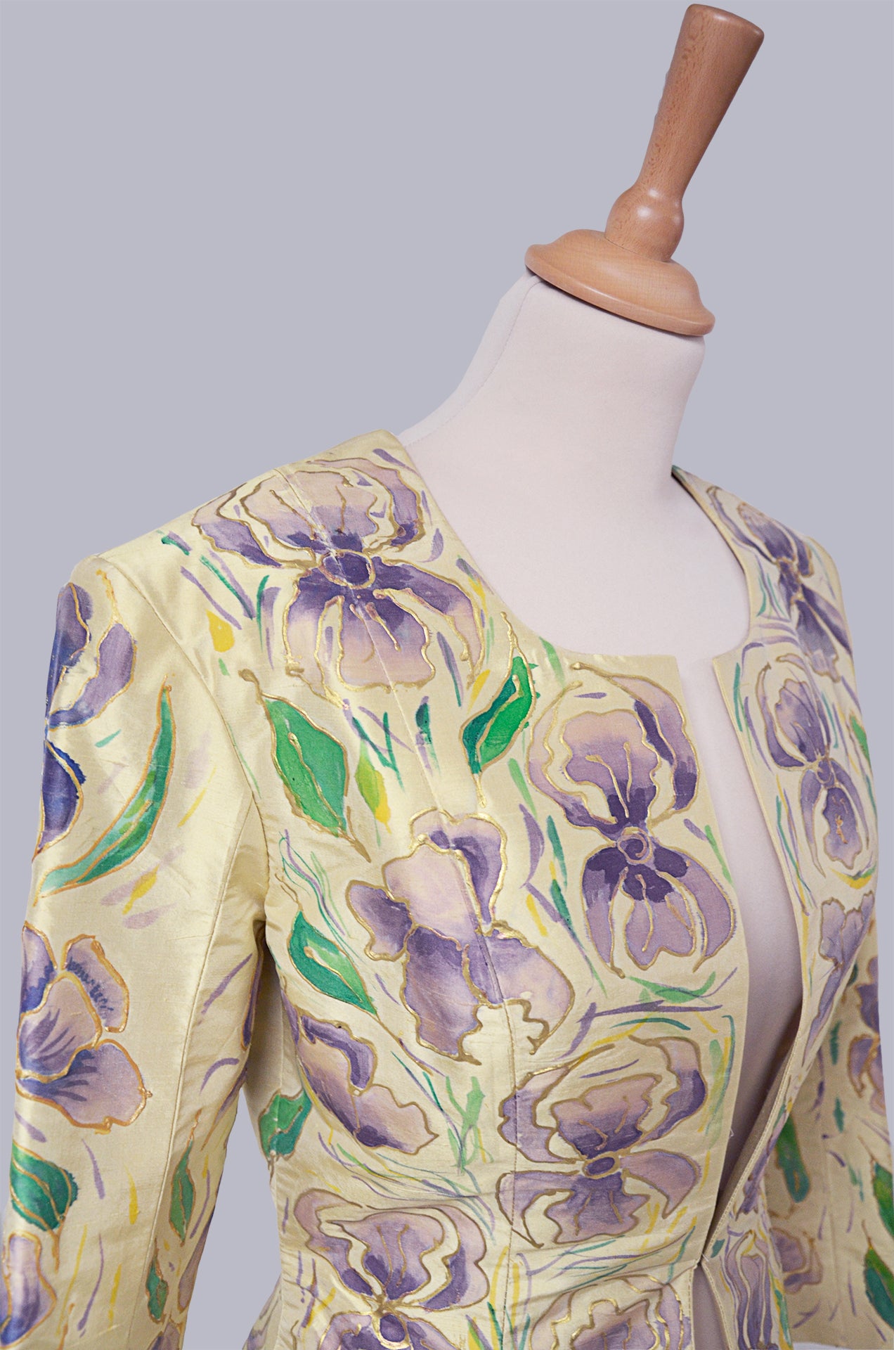 Veste en soie : Iris