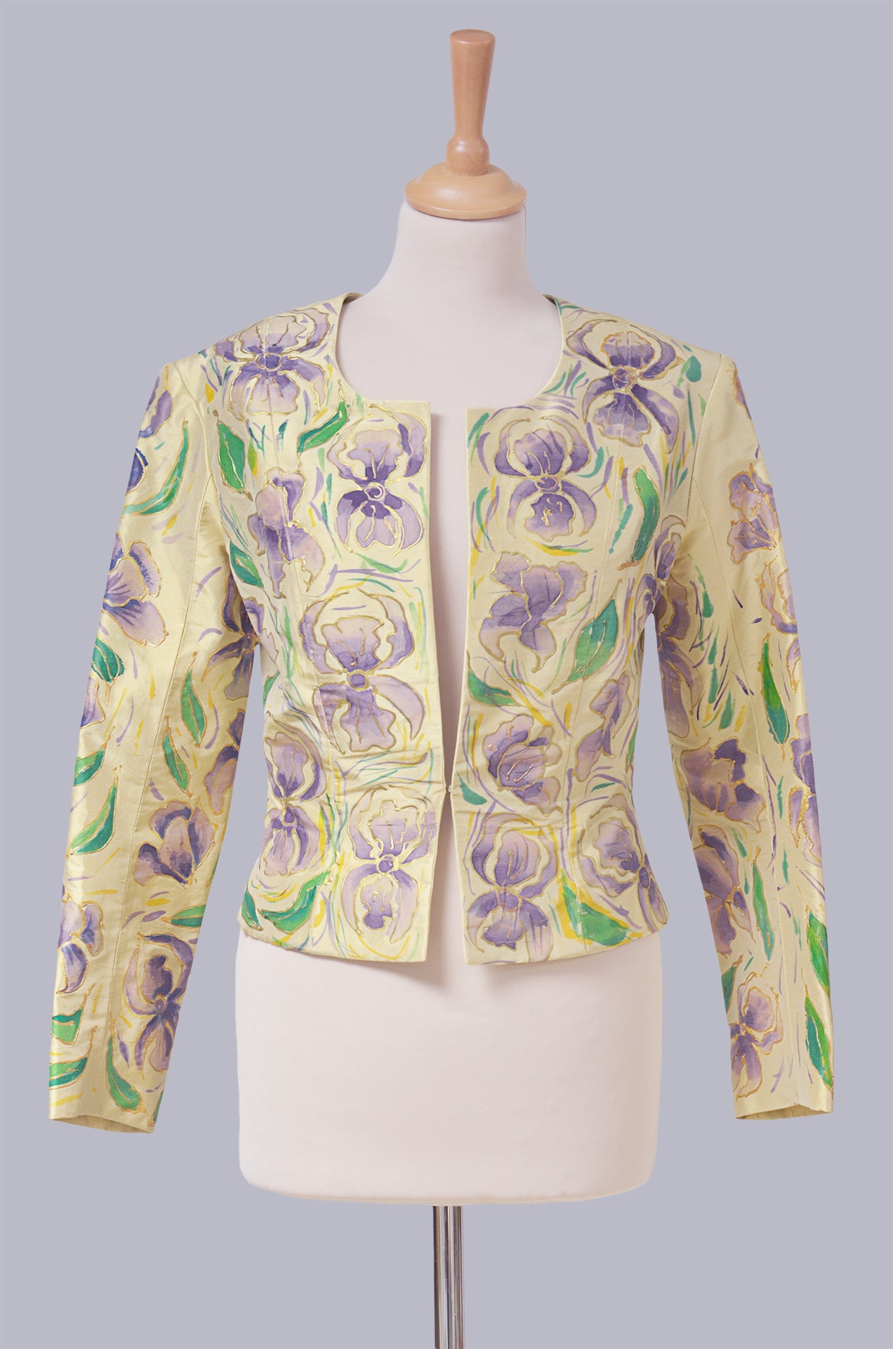 Veste en soie : Iris