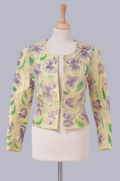 Veste en soie : Iris