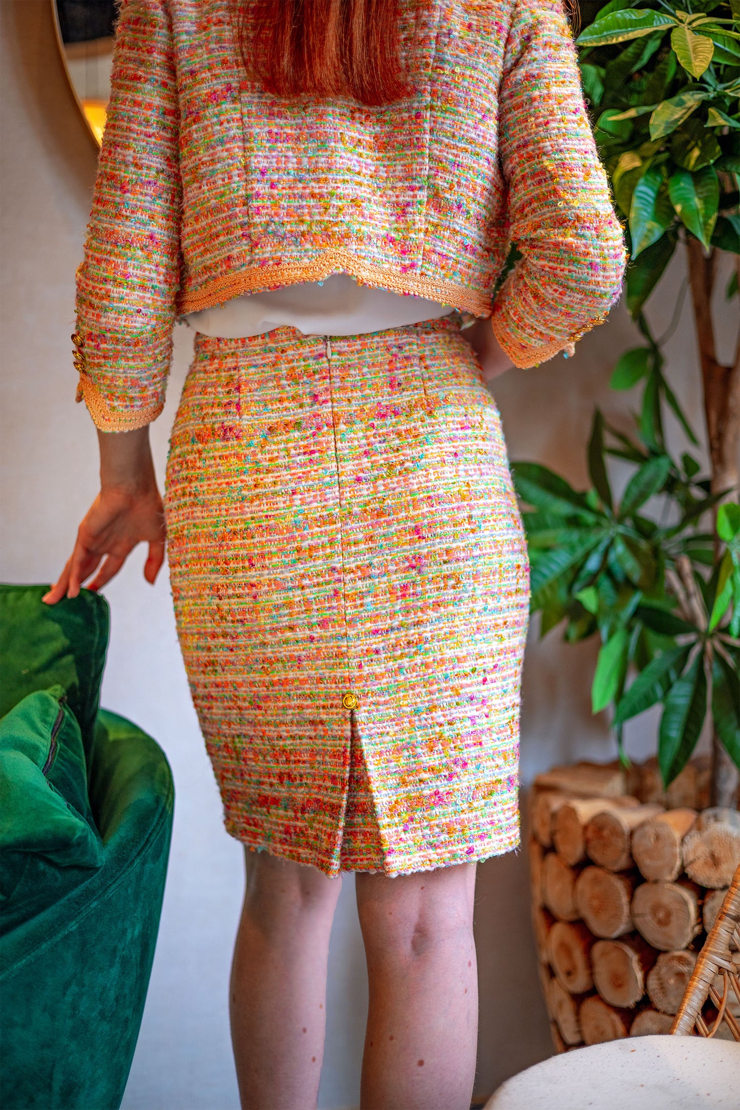 Jupe en tweed : Elena