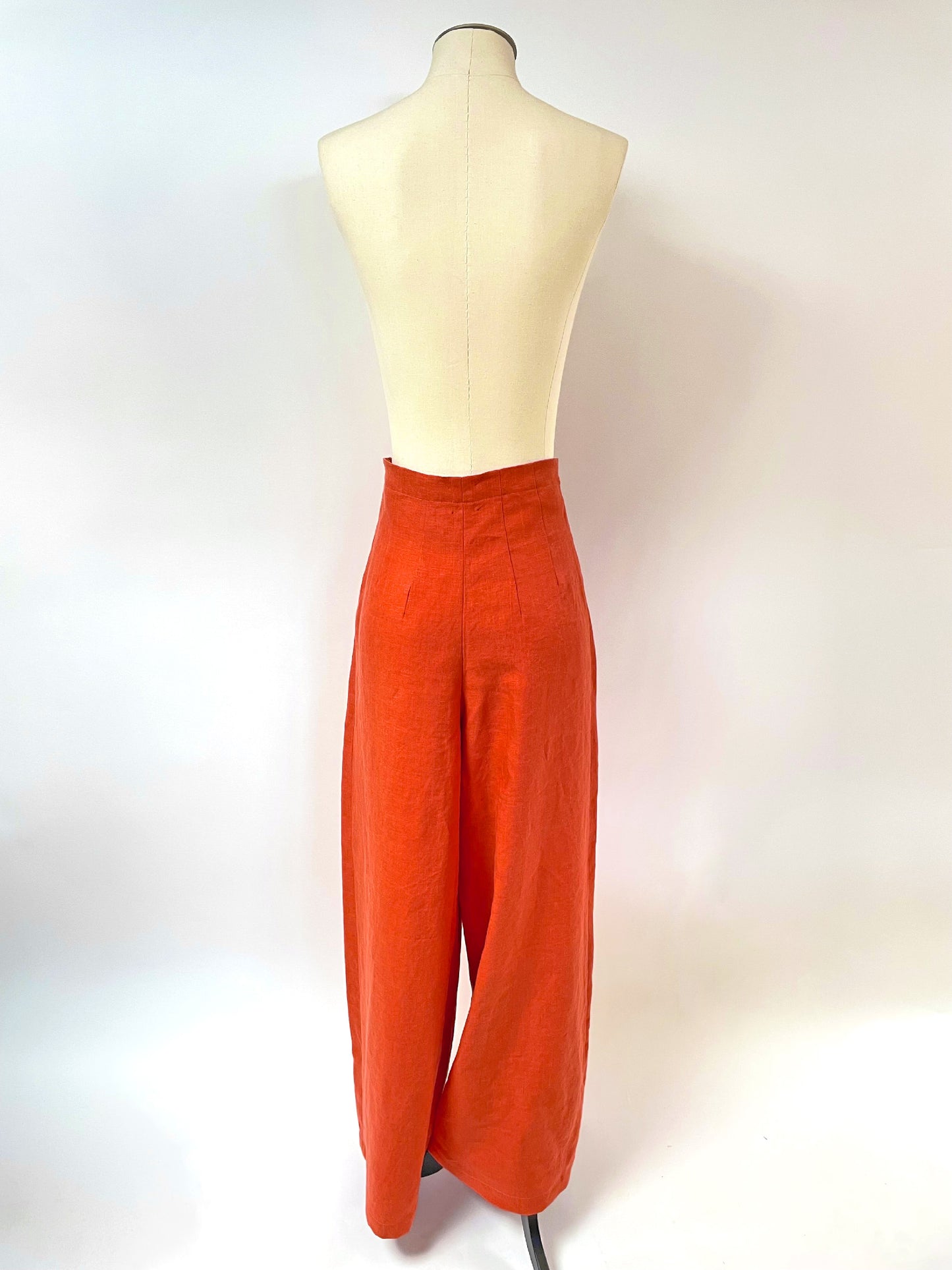 Pantalon large en lin : Cyrus